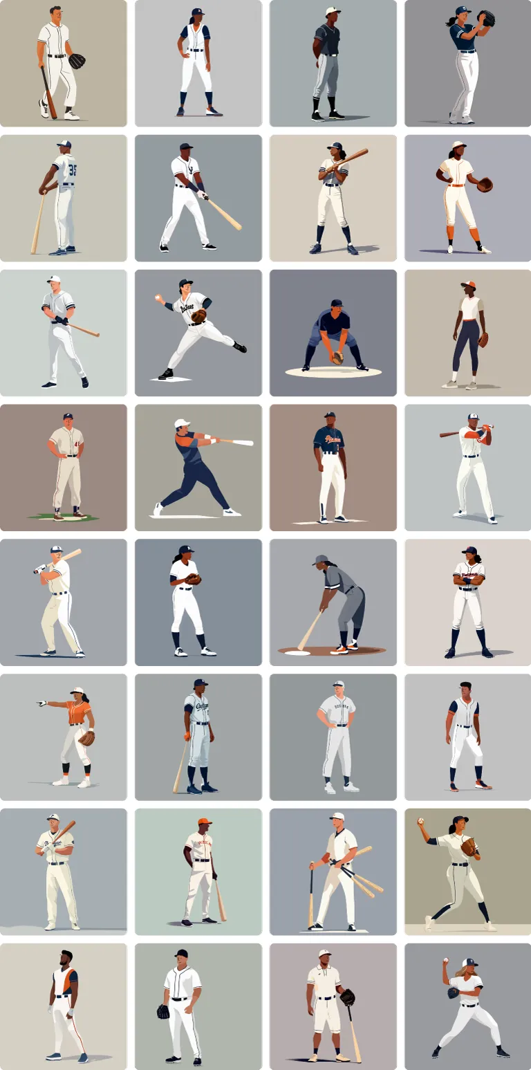 Baseball background preview