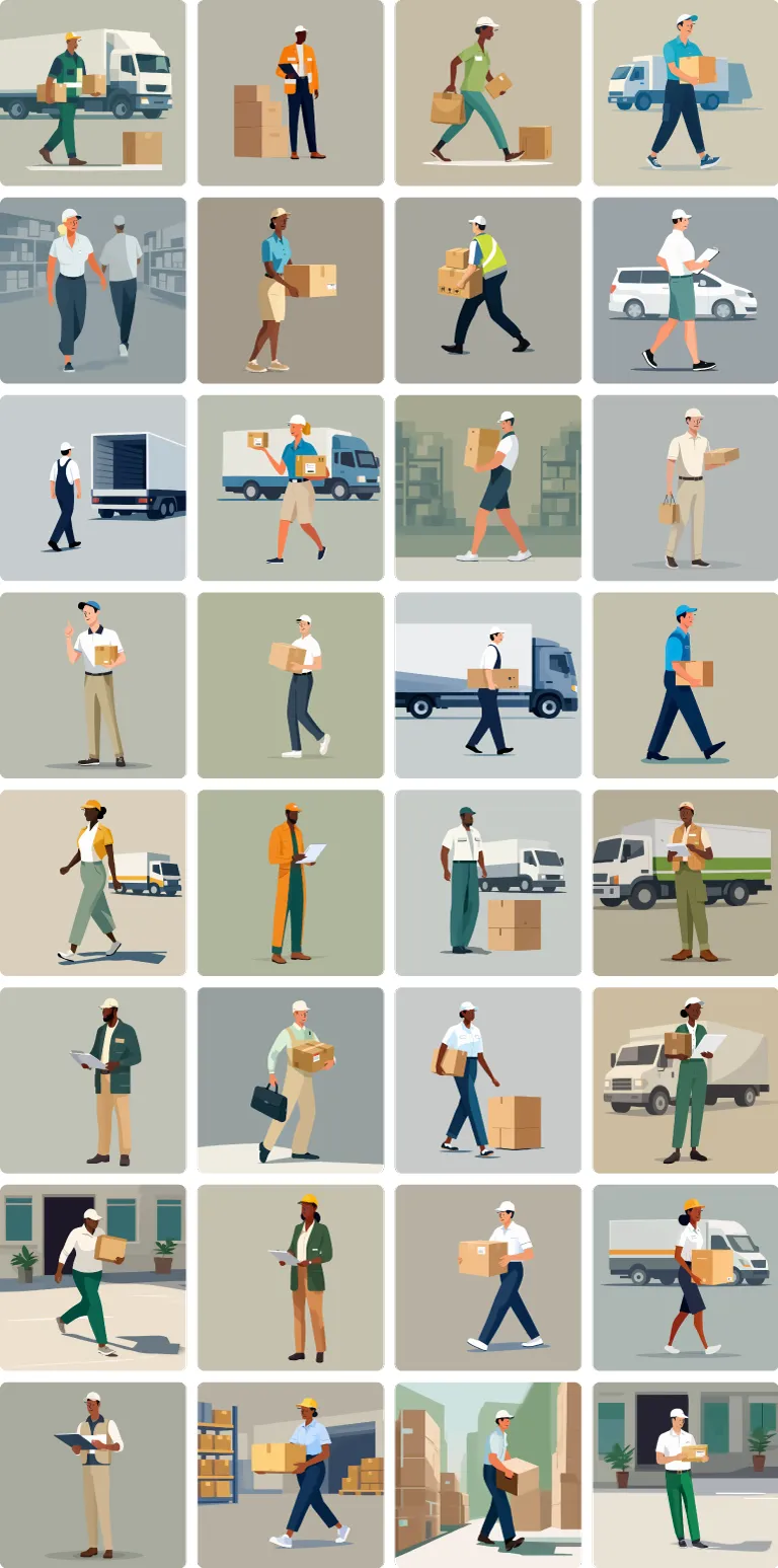 Delivery Driver background preview