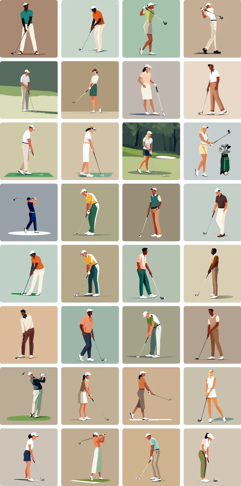 Golf Player background preview