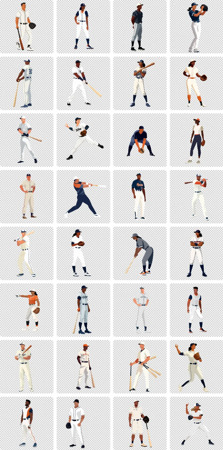 Baseball transparent preview