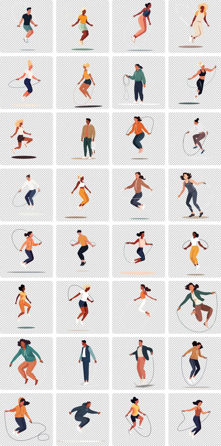 Jump Rope transparent preview